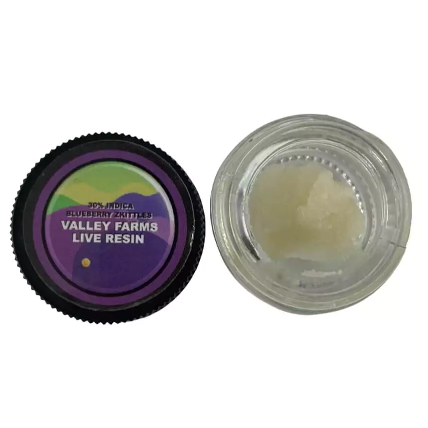AAAA PACKAGED LIVE RESIN BY VALLEY FARMS