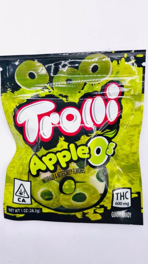 TROLLI  APPLE O"S 600MG