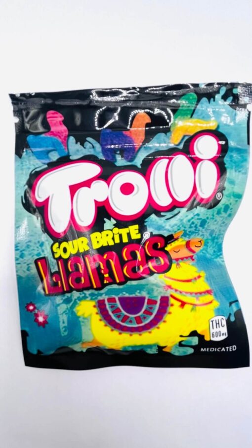 TROLLI SOUR BRITE LLAMAS 600MG