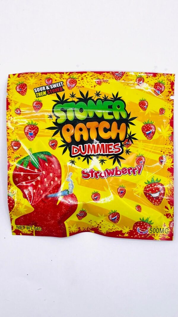 STONER PATCH DUMMIES STRAWBERRY 500MG