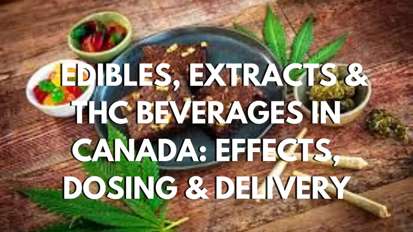 Edibles, Extracts & THC Beverages in Canada: Effects, Dosing & Delivery 10 Edibles, Extracts & THC Beverages in Canada: Effects, Dosing & Delivery