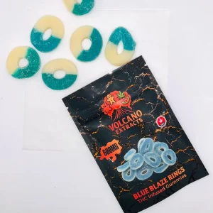VOLCANO EXTRACTS D9 DISTILLATE EDIBLES - BLUE BLAZE