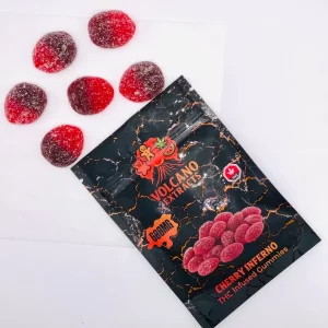 VOLCANO EXTRACTS D9 DISTILLATE EDIBLES - CHERRY