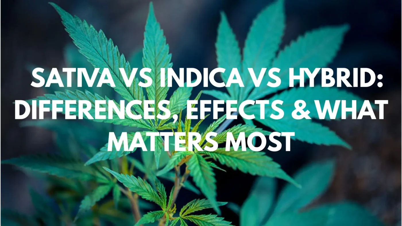 Sativa vs Indica vs Hybrid: Differences, Effects & What Matters Most 3 Sativa vs Indica vs Hybrid Differences, Effects & What Matters Most