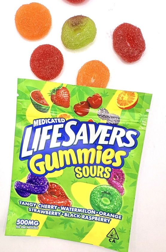 LIFESAVERS SOUR GUMMIES 500MG ASSORTED FLAVOUR 1 LIFESAVERS SOUR GUMMIES 500MG ASSORTED FLAVOUR