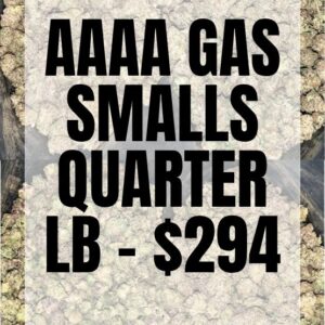 AAAA GAS SMALLS QUARTER LB - $294
