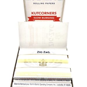 Zig-Zag slow burning rolling papers booklet